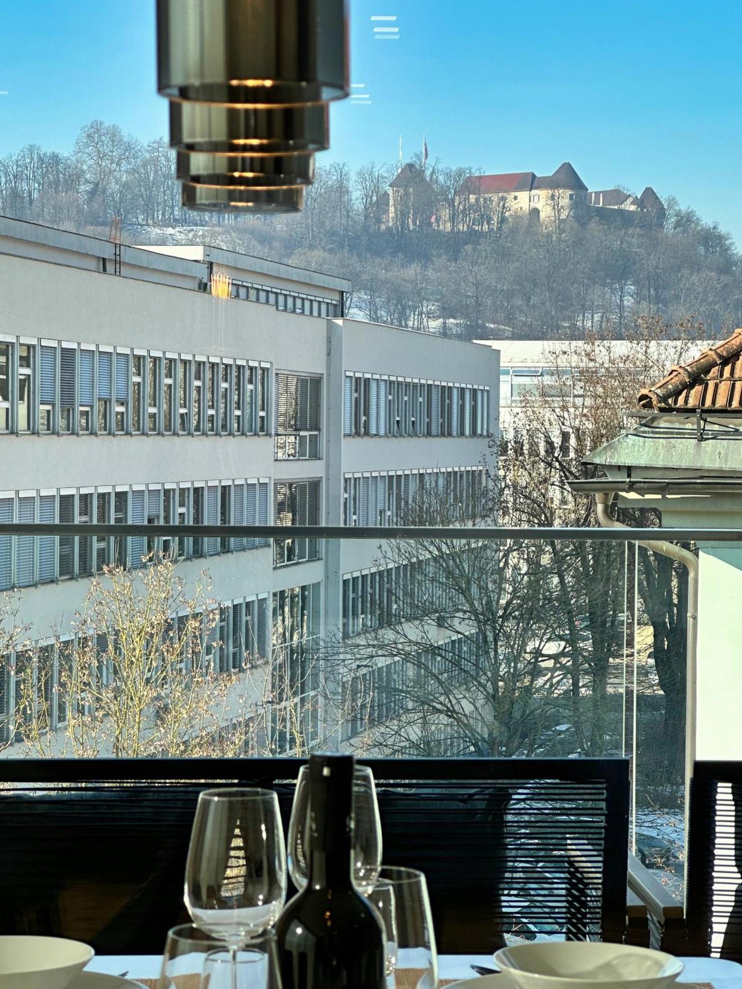 Garden Residence Ljubljana Bagian luar foto